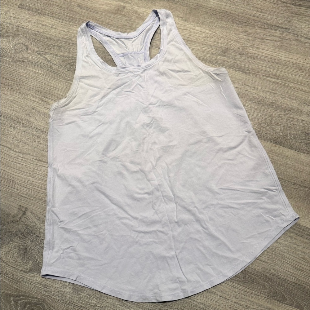 Lululemon Light Lavender Workout Tank Top